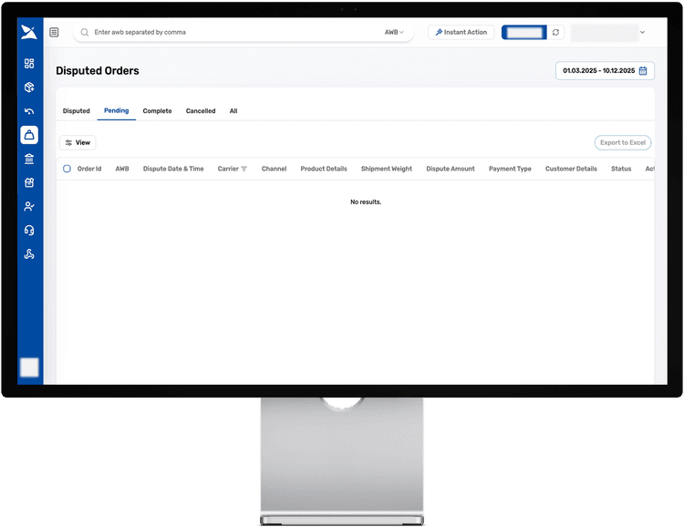 Acceptance Of Discrepancy