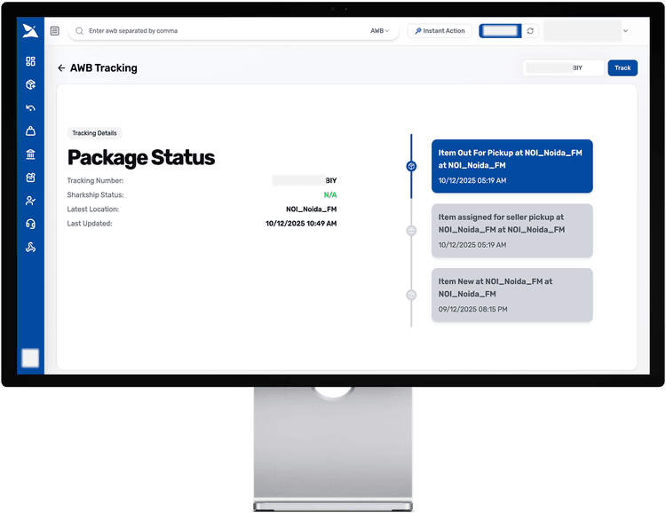 Effortless Shipment Tracking