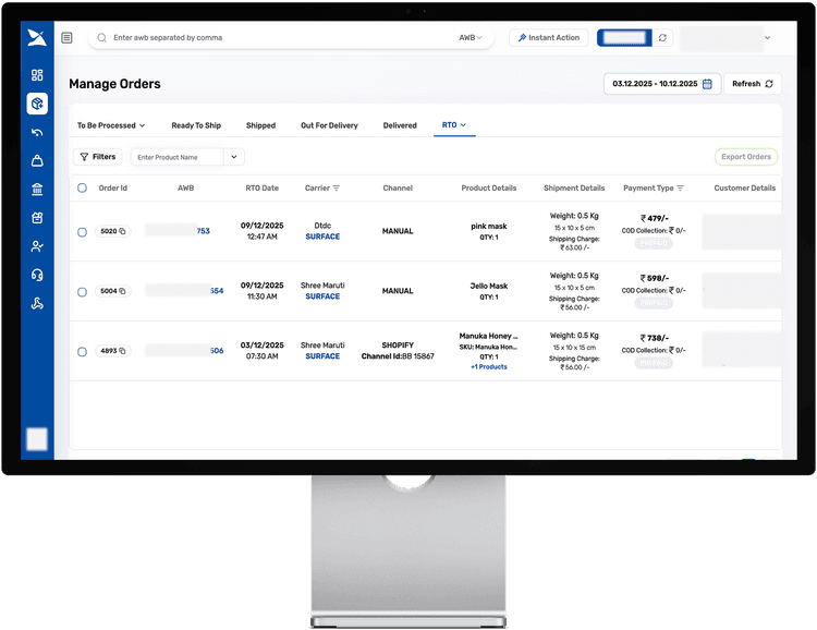 In-Transit Monitoring