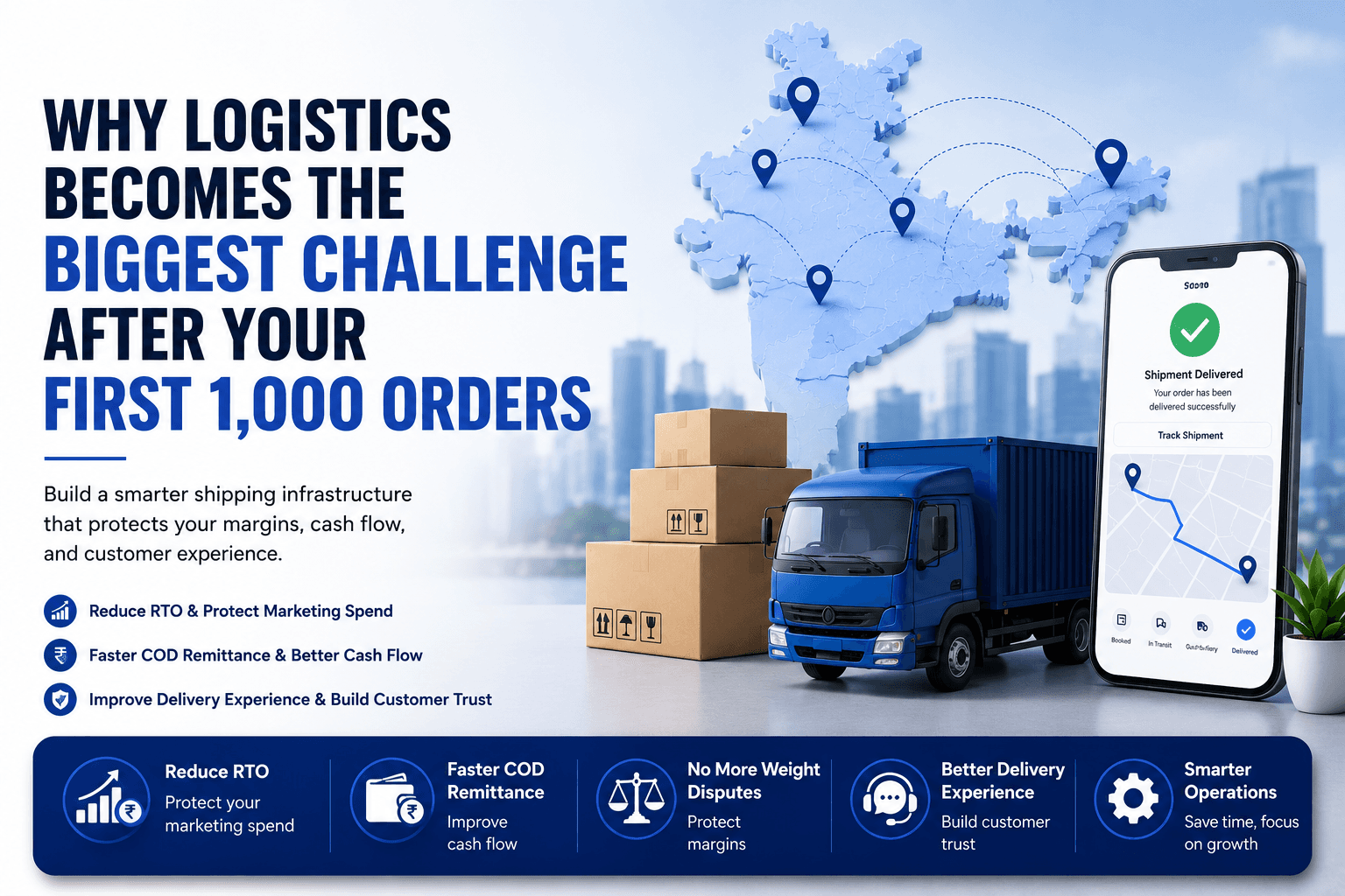 Why Logistics Becomes the Biggest Growth Challenge After Your First 1,000 Orders?