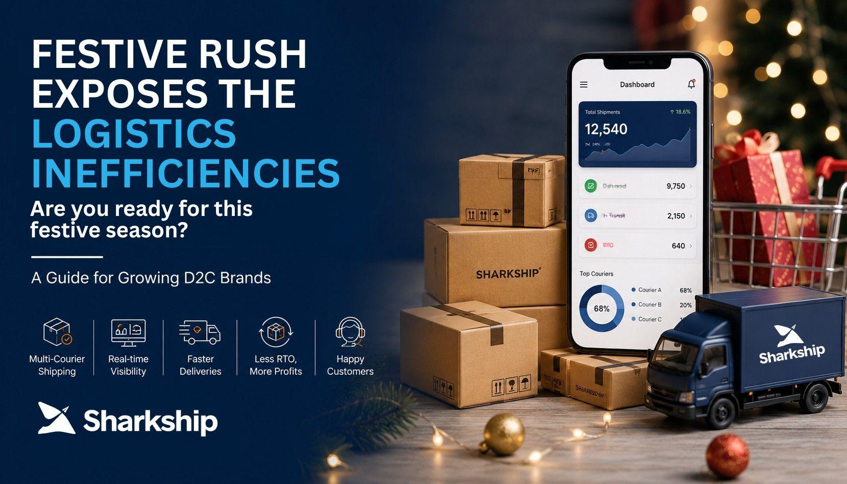 Festive Sales Expose Logistics Inefficiencies: A Guide for Growing D2C Brands